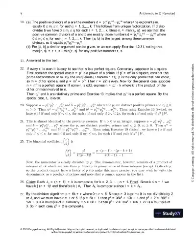 Abstract Algebra : An Introduction, 3rd Edition Solution Manual - Page 11 preview image