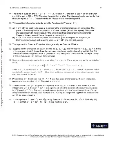 Abstract Algebra : An Introduction, 3rd Edition Solution Manual - Page 12 preview image