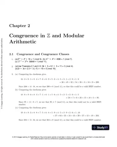 Abstract Algebra : An Introduction, 3rd Edition Solution Manual - Page 14 preview image