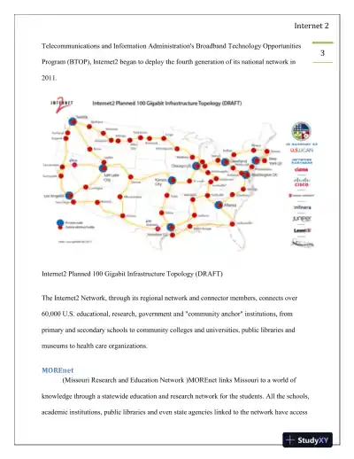 Enhancing Education and Research through Internet2: Opportunities, Challenges, and Innovations for MOREnet - Page 4 preview image