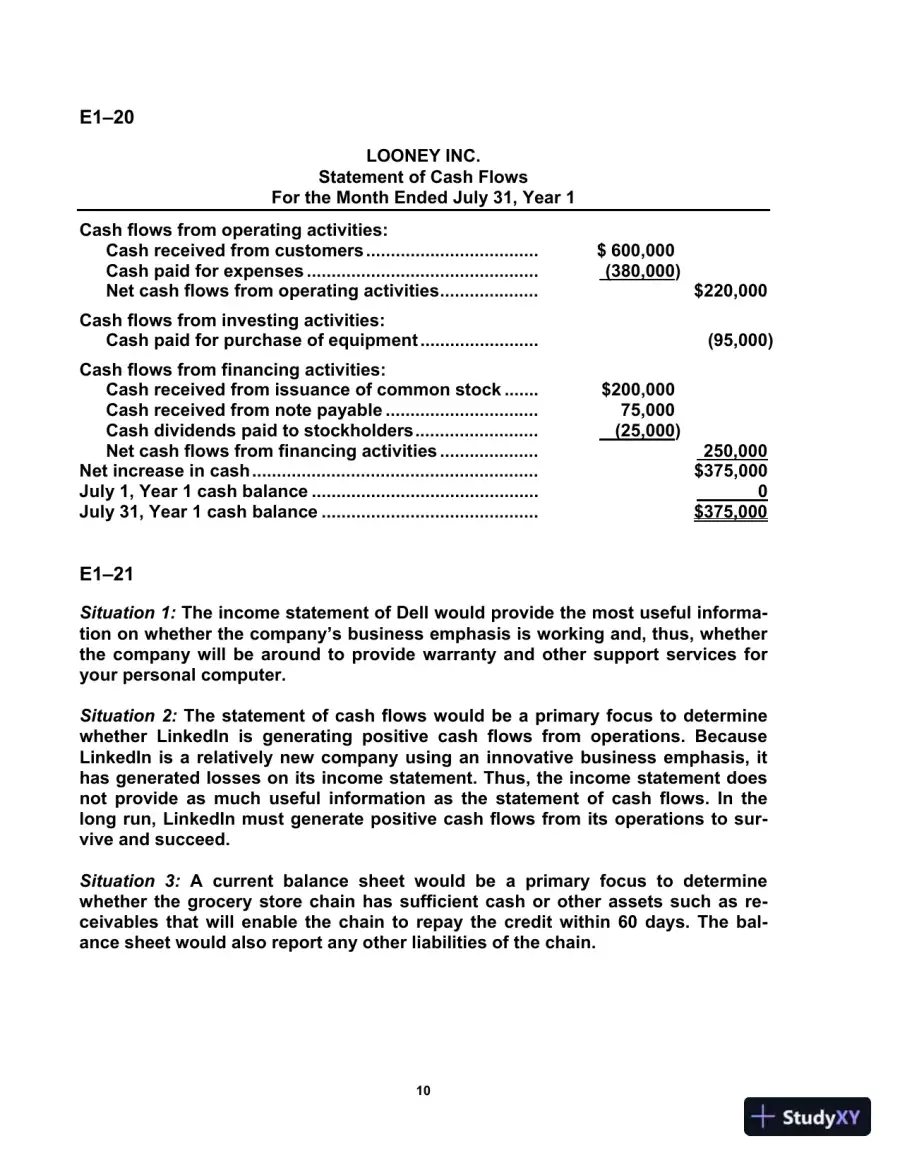 Solution Manual For Survey of Accounting Accounting, 8th Edition, page 11