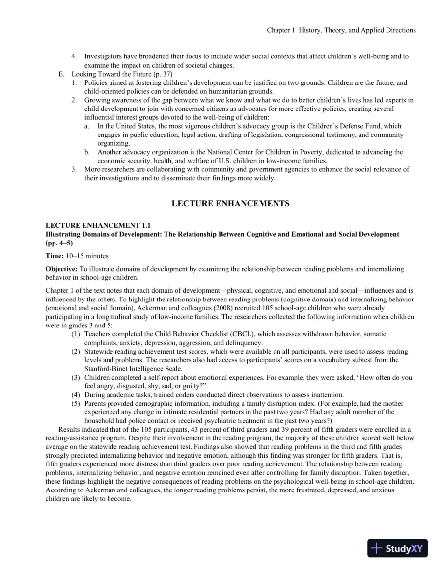 Lecture Notes for Child Development, 9th Edition, page 23