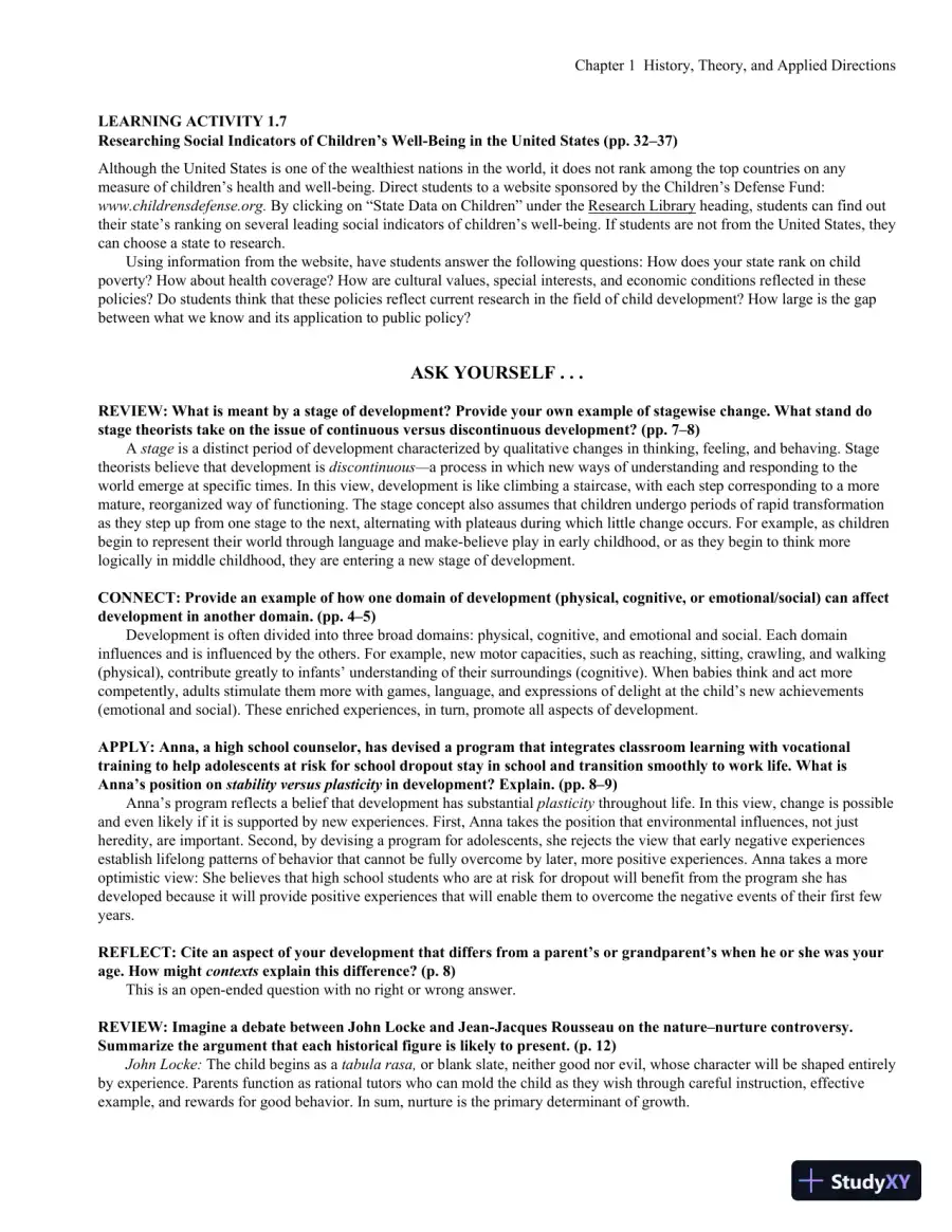 Lecture Notes for Child Development, 9th Edition, page 29