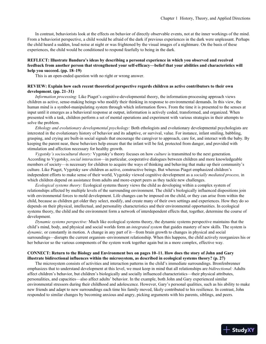 Lecture Notes for Child Development, 9th Edition, page 31