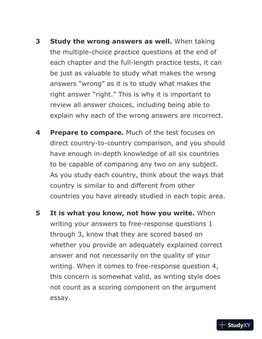 AP Comparative Government and Politics: With 3 Practice Tests, 3rd Edition (2020), page 14