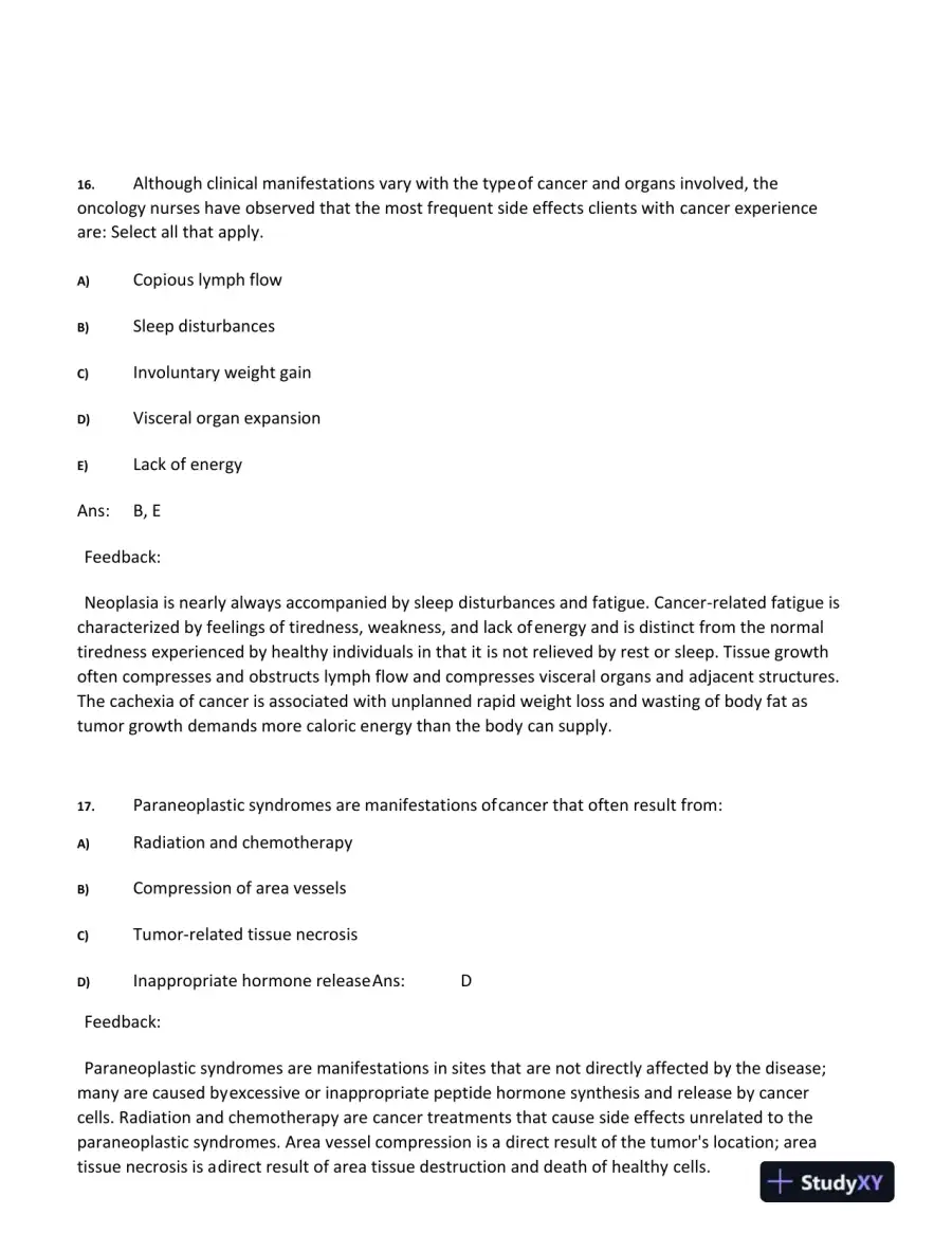 2020 HESI Advanced Pathophysiology Practice Exam With Answers (100 Solved Questions), page 11