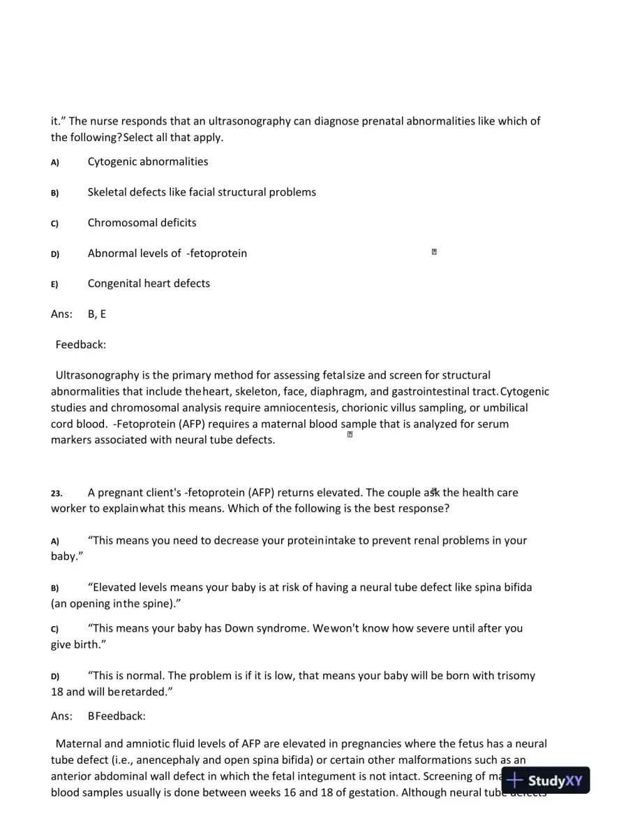 2020 HESI Advanced Pathophysiology Practice Exam With Answers (100 Solved Questions), page 14