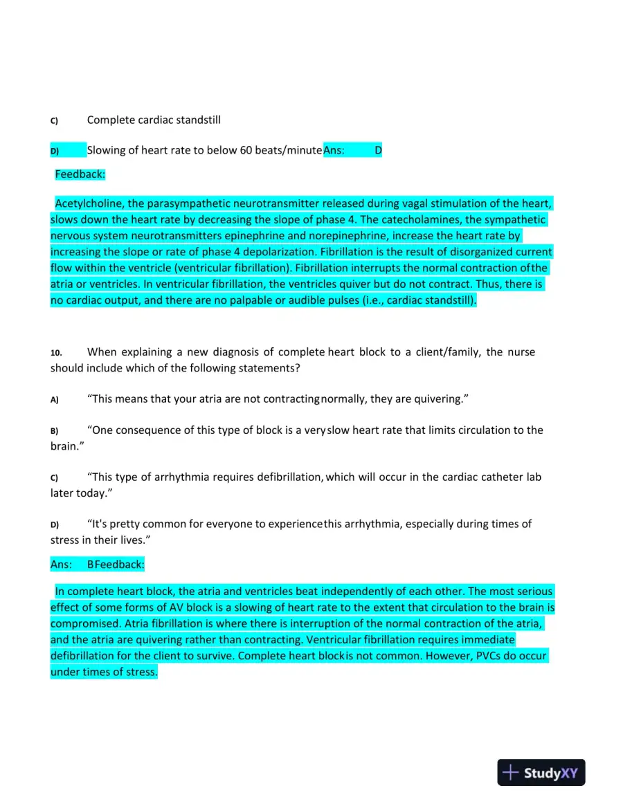 2020 HESI Advanced Pathophysiology Practice Exam With Answers (100 Solved Questions), page 7