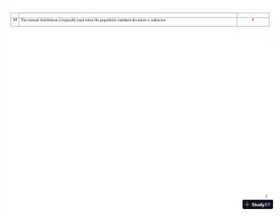 MTH126 Applied Statistics Final Exam - Page 3 preview image