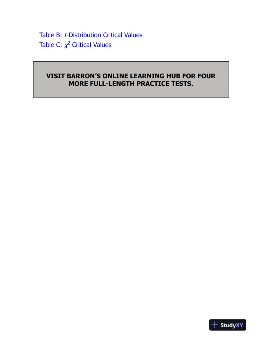 AP Statistics Premium, 2025: Prep Book with 9 Practice Tests + Comprehensive Review (2025), page 16