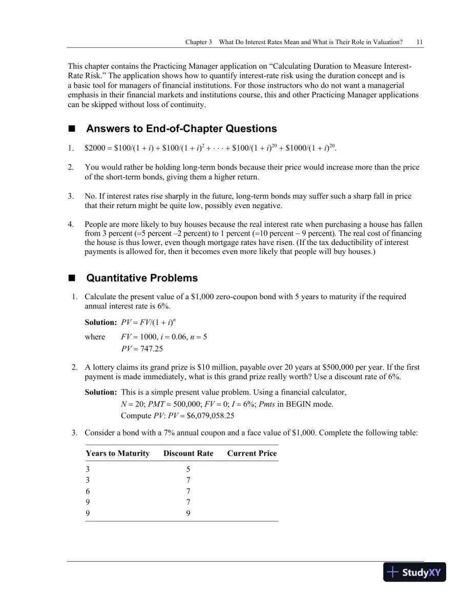 Financial Markets and Institutions, 7th Edition Solution Manual, page 13