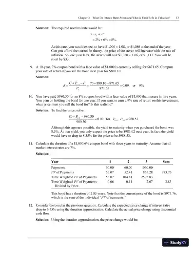 Financial Markets and Institutions, 7th Edition Solution Manual - Page 15 preview image
