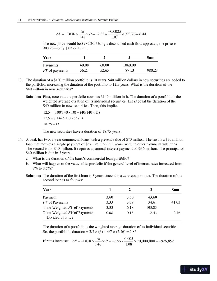 Financial Markets and Institutions, 7th Edition Solution Manual, page 16