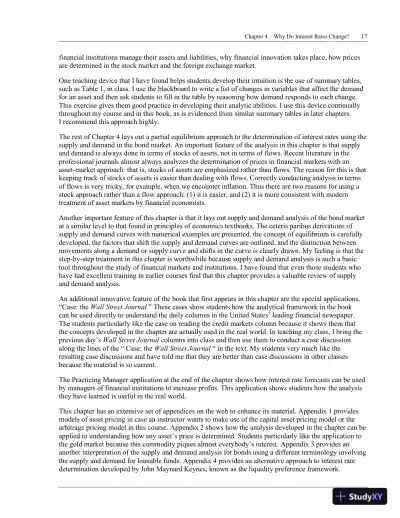 Financial Markets and Institutions, 7th Edition Solution Manual - Page 19 preview image