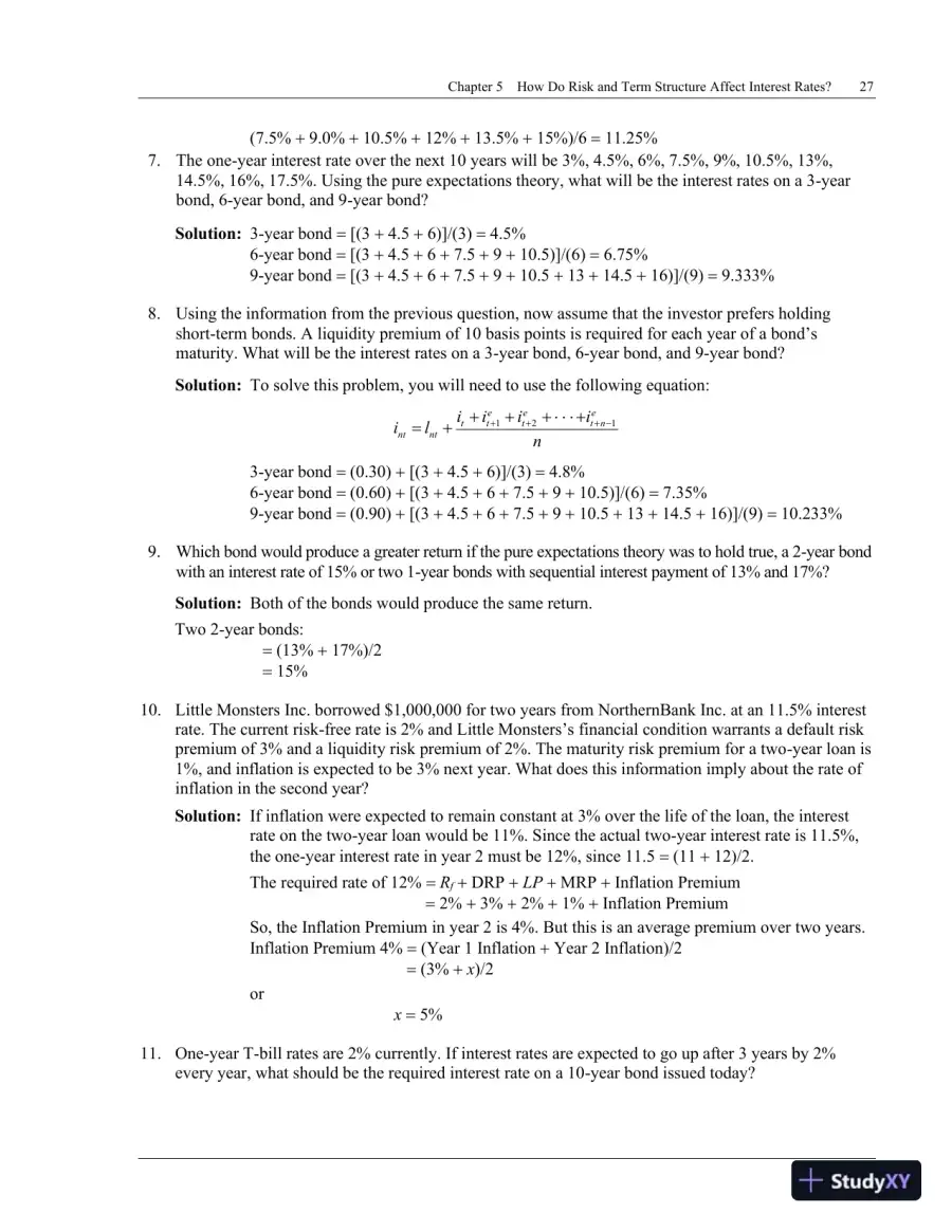 Financial Markets and Institutions, 7th Edition Solution Manual, page 31