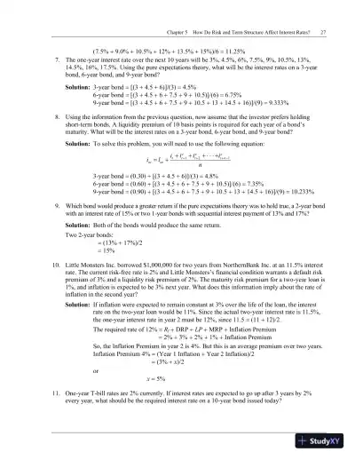 Financial Markets and Institutions, 7th Edition Solution Manual - Page 31 preview image