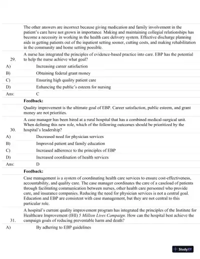 Test Bank For Brunner and Suddarth's Textbook Of Medical-Surgical Nursing, 13th Edition - Page 13 preview image