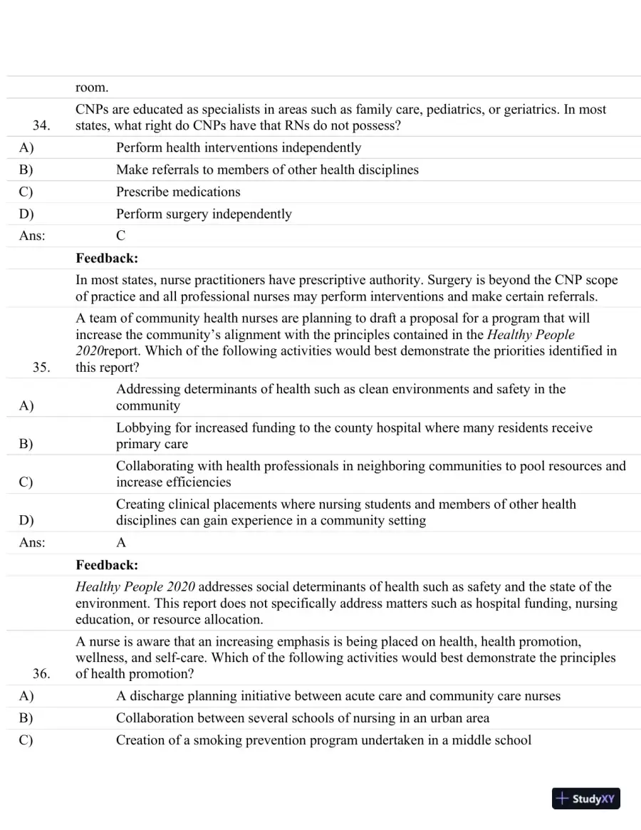 Test Bank For Brunner and Suddarth's Textbook Of Medical-Surgical Nursing, 13th Edition, page 15