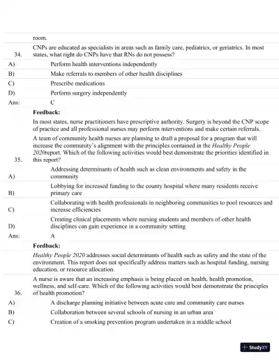 Test Bank For Brunner and Suddarth's Textbook Of Medical-Surgical Nursing, 13th Edition - Page 15 preview image