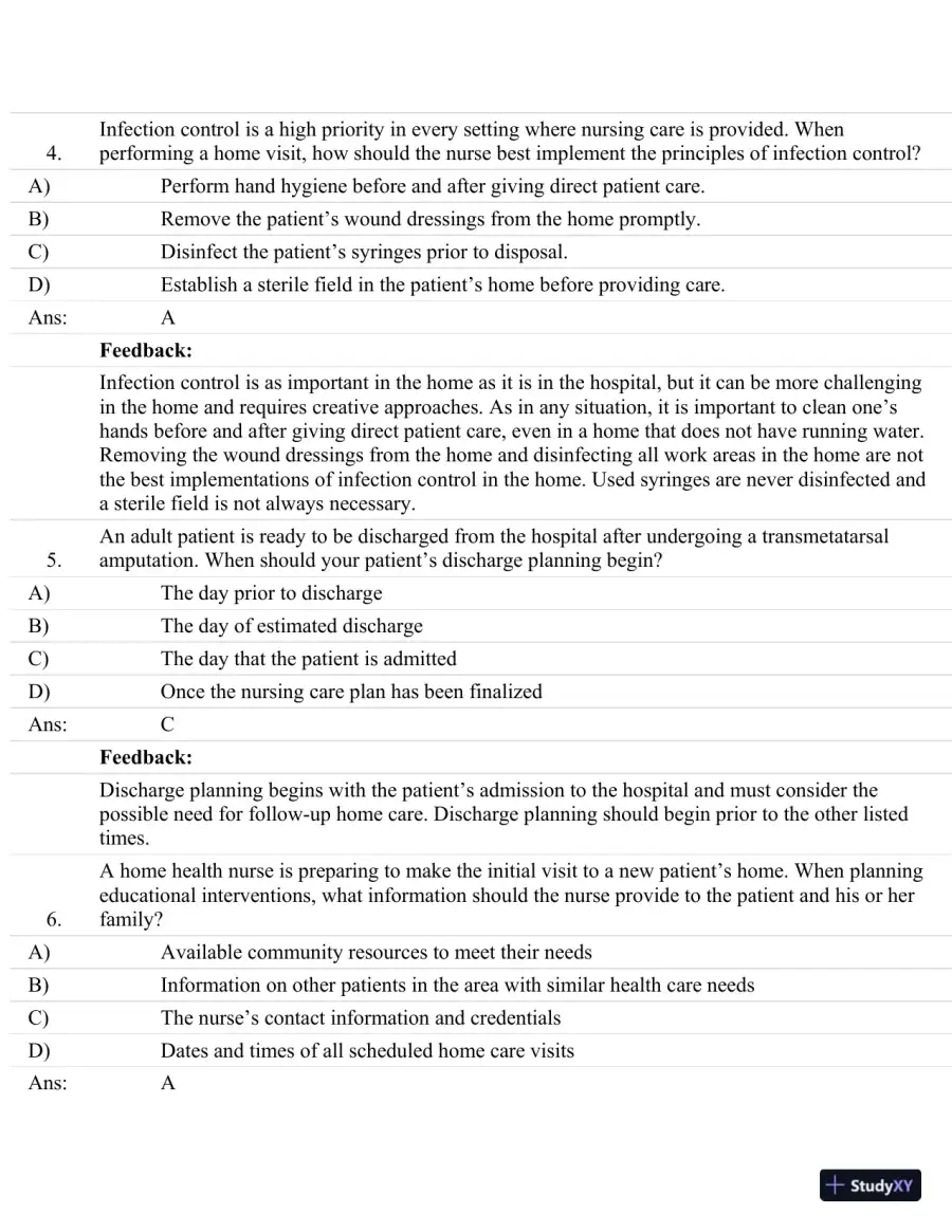 Test Bank For Brunner and Suddarth's Textbook Of Medical-Surgical Nursing, 13th Edition, page 19