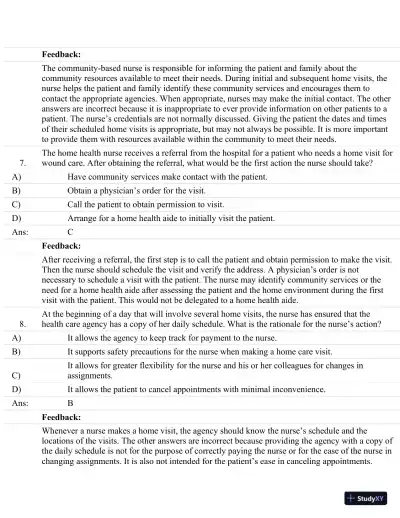 Test Bank For Brunner and Suddarth's Textbook Of Medical-Surgical Nursing, 13th Edition - Page 20 preview image