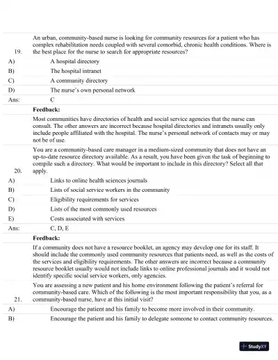 Test Bank For Brunner and Suddarth's Textbook Of Medical-Surgical Nursing, 13th Edition - Page 25 preview image
