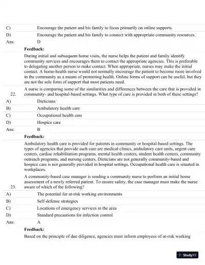 Test Bank For Brunner and Suddarth's Textbook Of Medical-Surgical Nursing, 13th Edition - Page 26 preview image