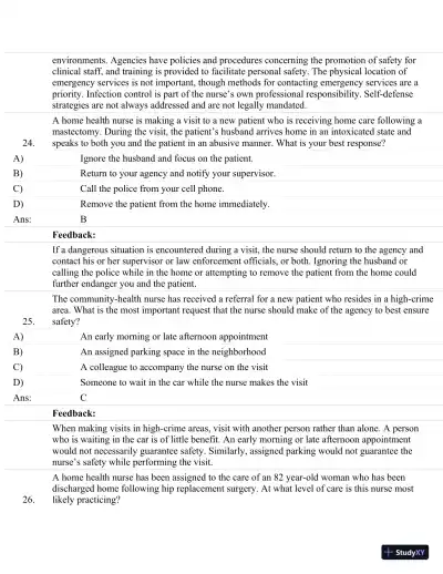 Test Bank For Brunner and Suddarth's Textbook Of Medical-Surgical Nursing, 13th Edition - Page 27 preview image