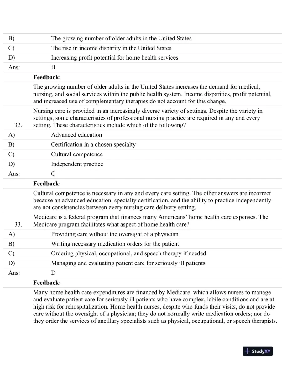 Test Bank For Brunner and Suddarth's Textbook Of Medical-Surgical Nursing, 13th Edition, page 30