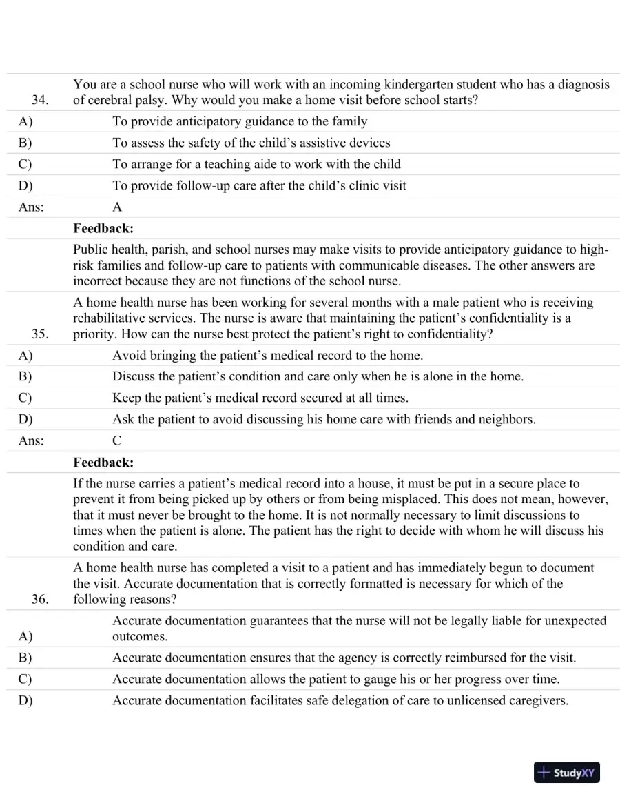 Test Bank For Brunner and Suddarth's Textbook Of Medical-Surgical Nursing, 13th Edition, page 31
