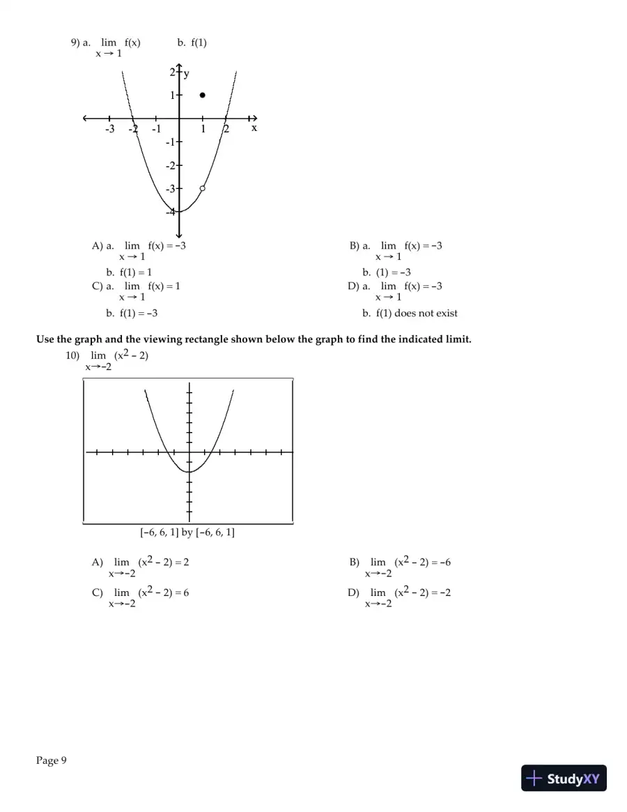 Test Bank for Precalculus, 6th Edition, page 10