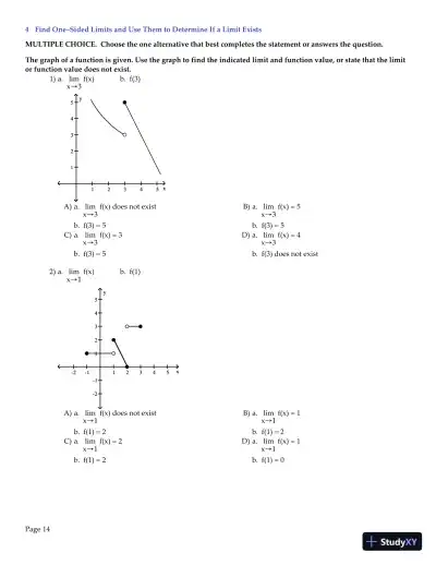 Test Bank for Precalculus, 6th Edition - Page 15 preview image