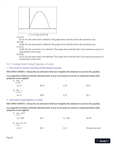Test Bank for Precalculus, 6th Edition - Page 23 preview image