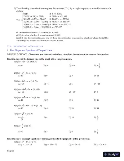 Test Bank for Precalculus, 6th Edition - Page 31 preview image