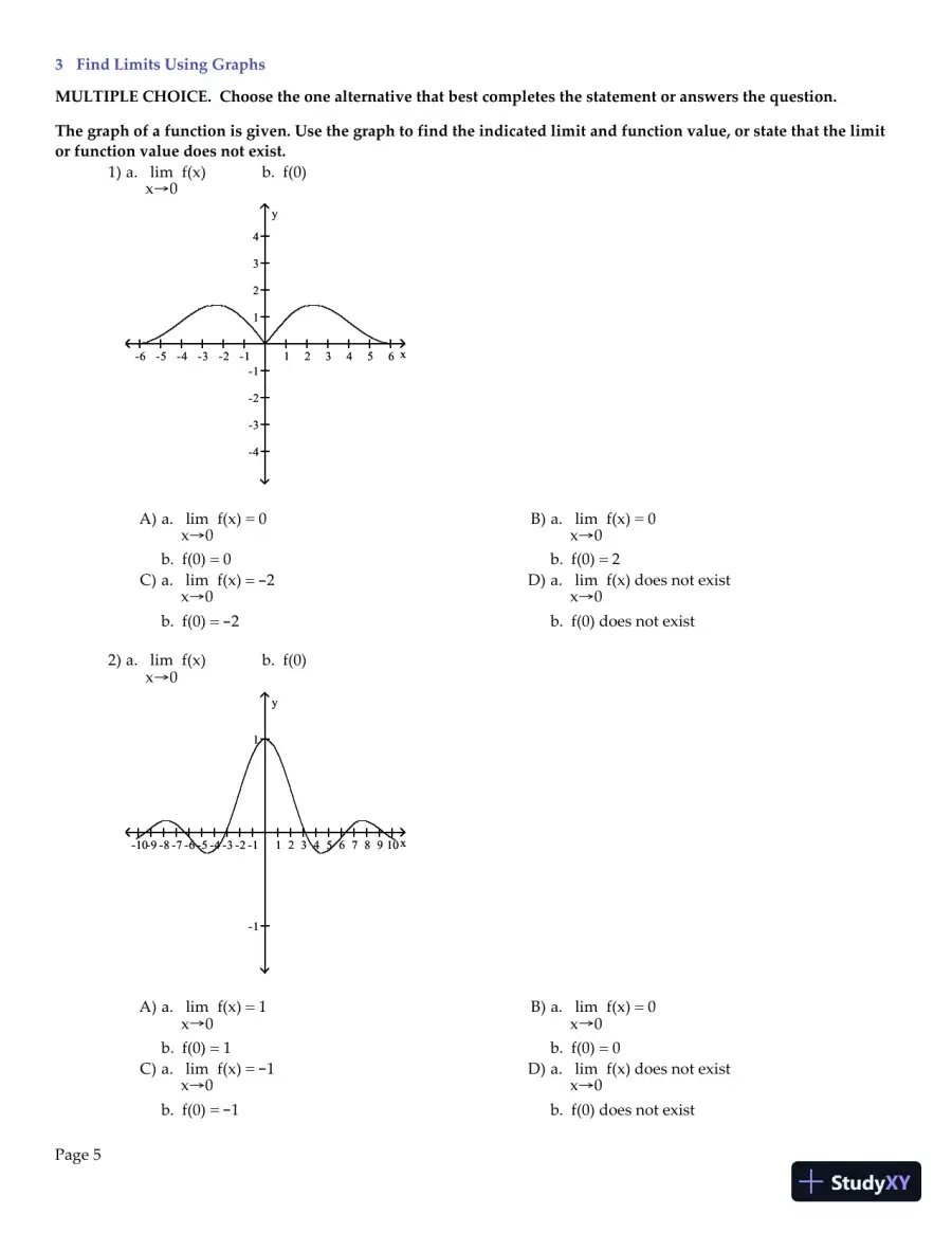 Test Bank for Precalculus, 6th Edition, page 6