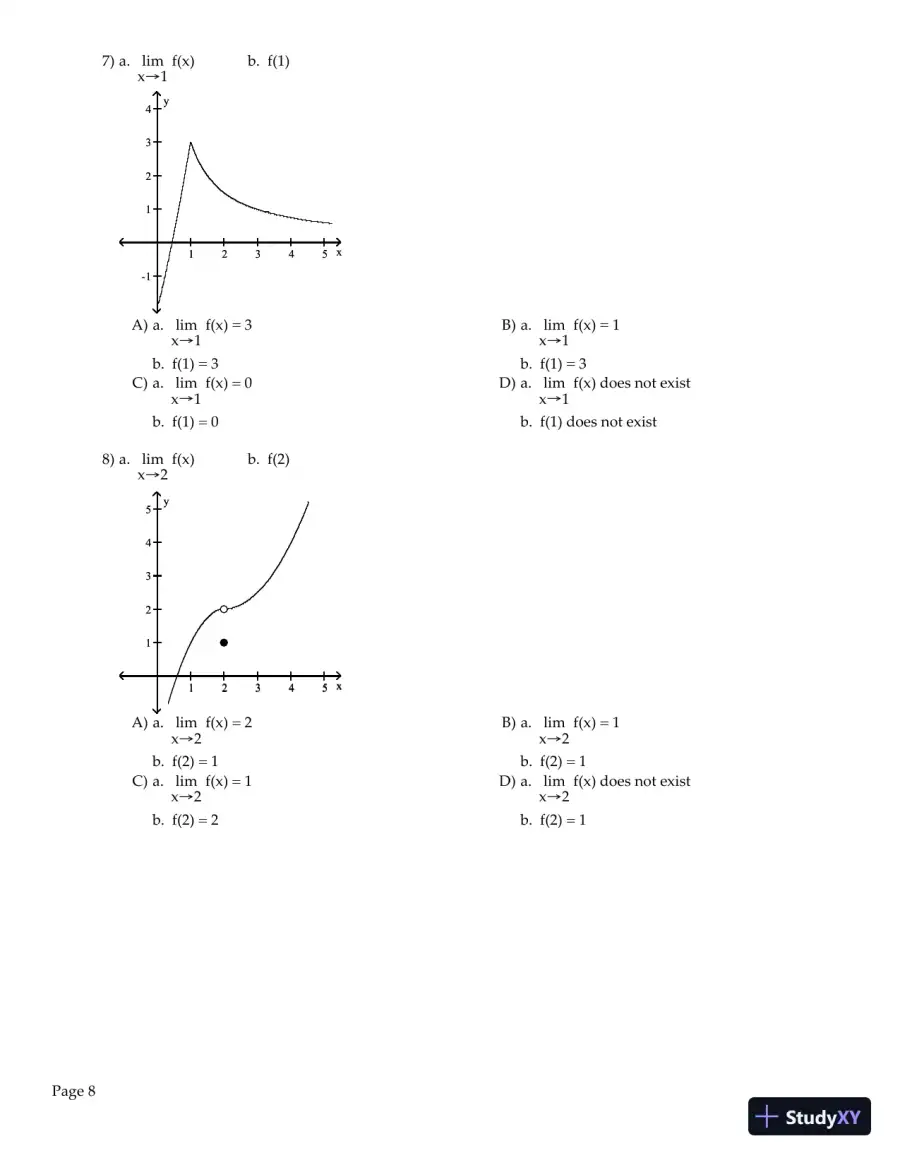 Test Bank for Precalculus, 6th Edition, page 9