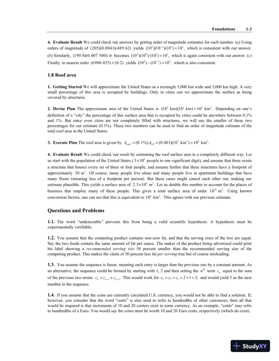 Solution Manual for Principles and Practice of Physics, 1st Edition, page 4