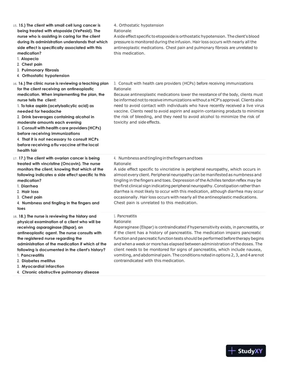 ATI Pharmacology Practice Exam With Answers (313 Solved Questions), page 5