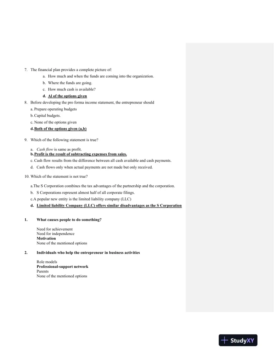 Foundations of Entrepreneurship: Key Concepts, Characteristics, and Strategic Decisions, page 11