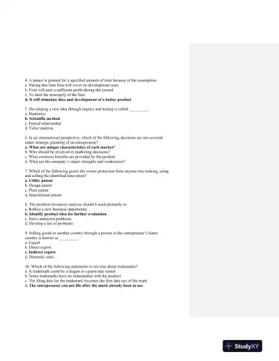 Foundations of Entrepreneurship: Key Concepts, Characteristics, and Strategic Decisions - Page 16 preview image