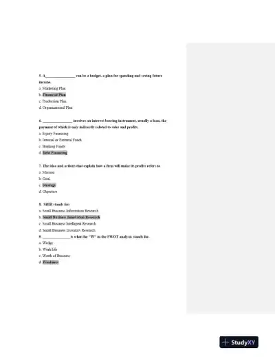 Foundations of Entrepreneurship: Key Concepts, Characteristics, and Strategic Decisions - Page 6 preview image