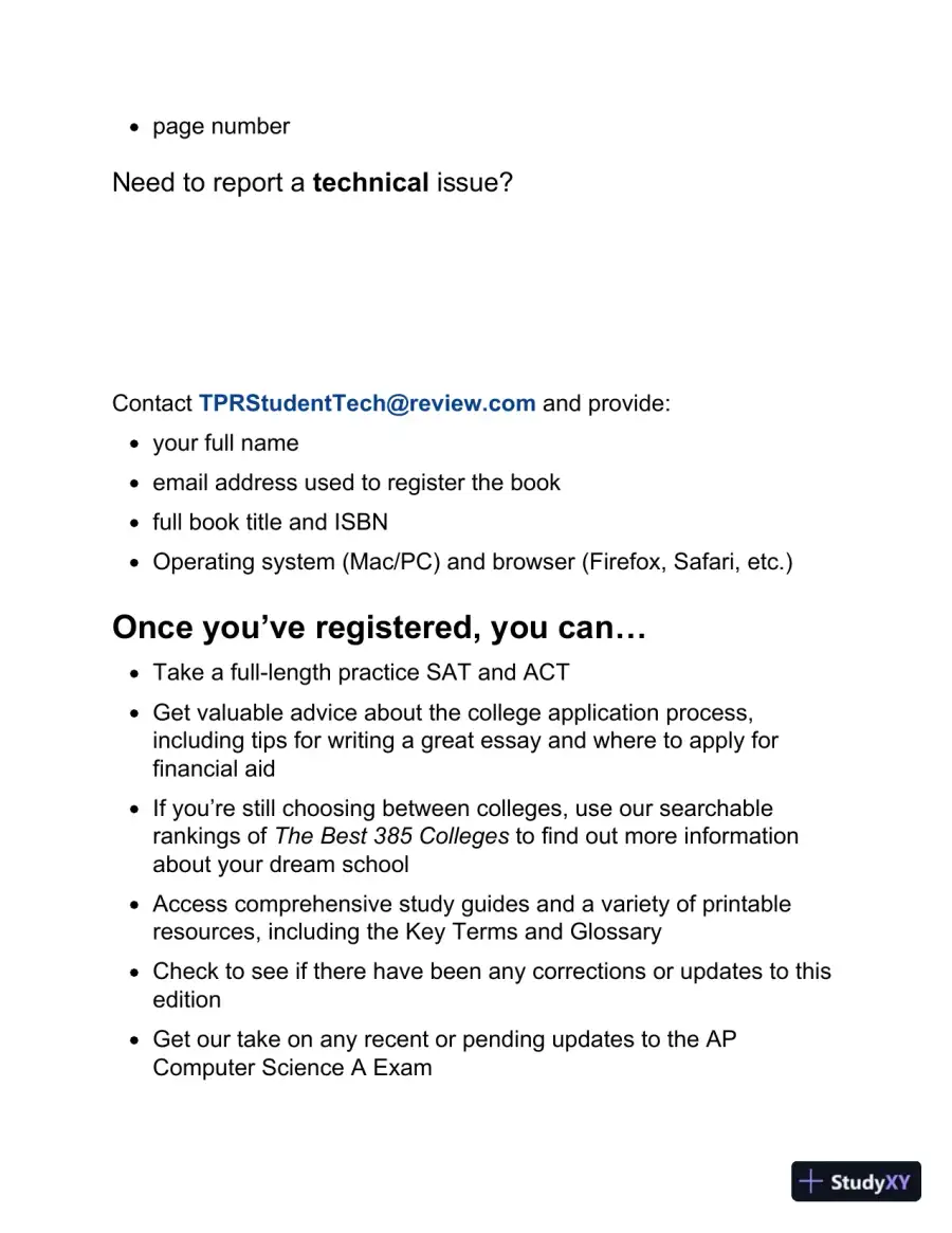 Cracking the AP Computer Science A Exam, 2020 Edition: Practice Tests and Prep for the NEW 2020 Exam (2020), page 13
