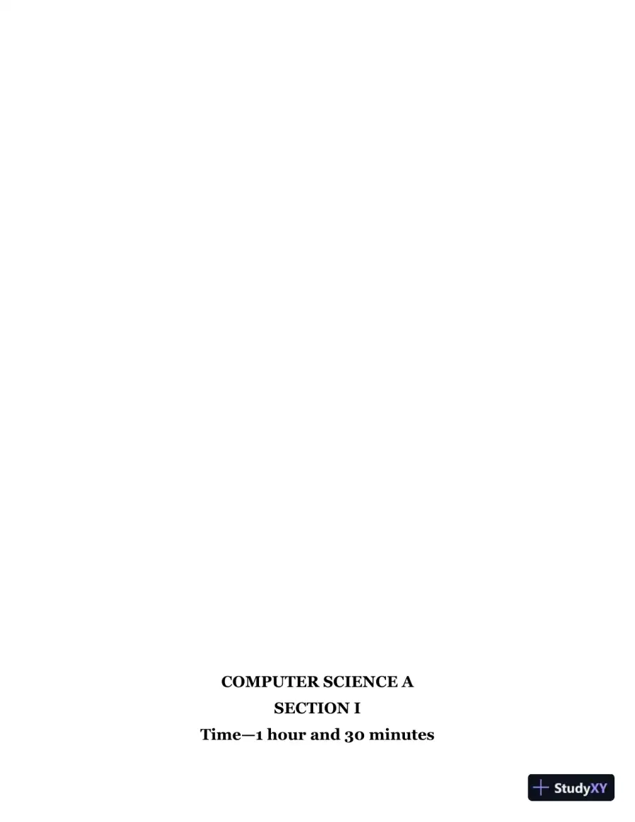 Cracking the AP Computer Science A Exam, 2020 Edition: Practice Tests and Prep for the NEW 2020 Exam (2020), page 27