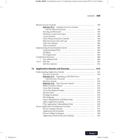 CompTIA Security+ Certification Study Guide Exam SY0-601 (2022) - Page 23 preview image