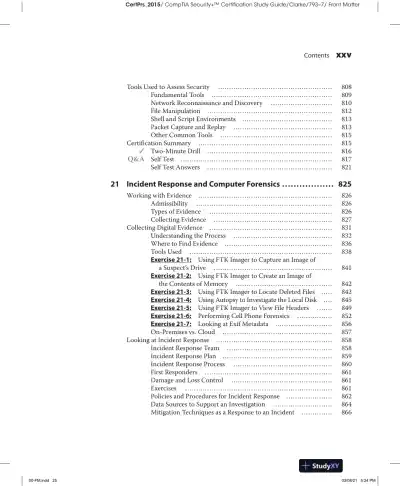 CompTIA Security+ Certification Study Guide Exam SY0-601 (2022) - Page 27 preview image
