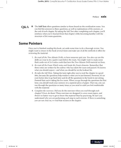 CompTIA Security+ Certification Study Guide Exam SY0-601 (2022) - Page 31 preview image