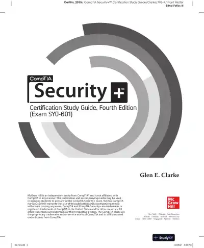 CompTIA Security+ Certification Study Guide Exam SY0-601 (2022) - Page 5 preview image