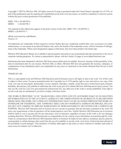 CompTIA Security+ Certification Study Guide Exam SY0-601 (2022) - Page 6 preview image