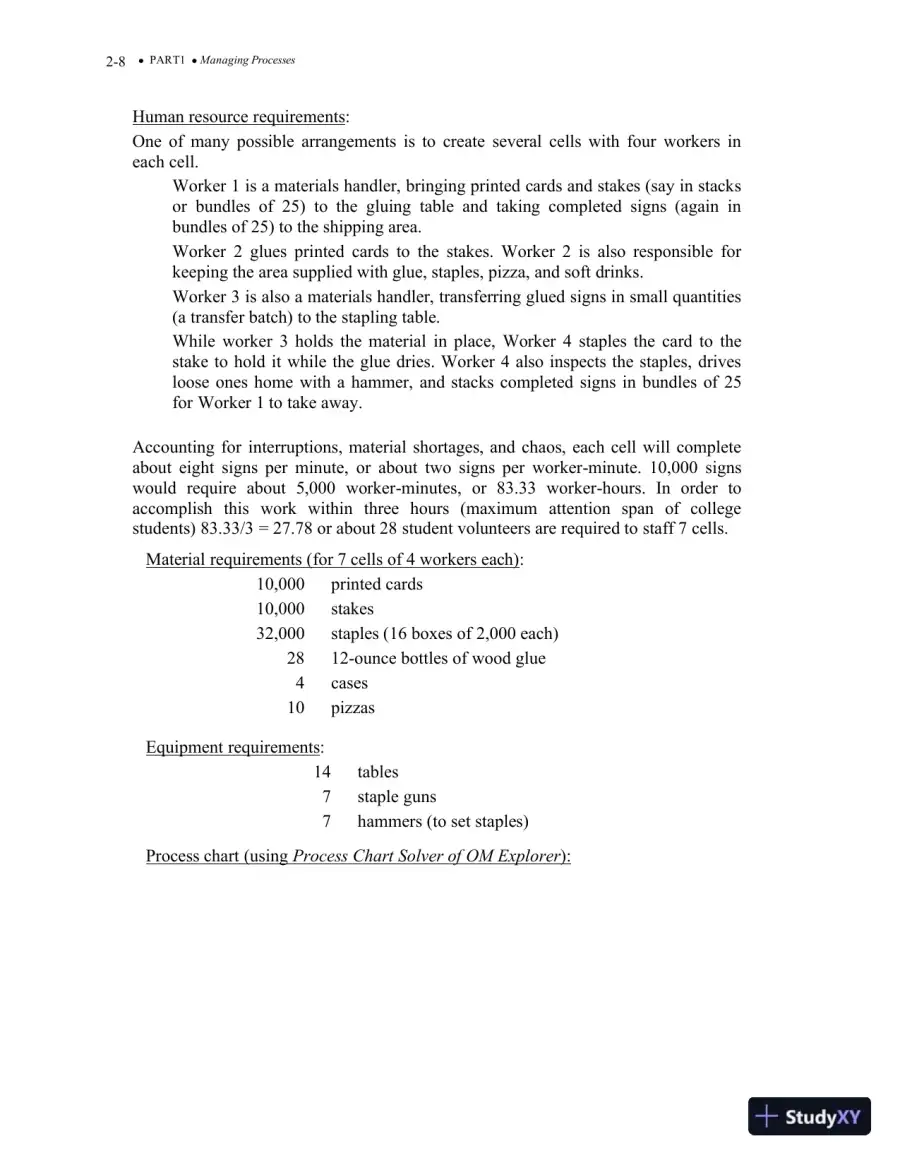 Solution Manual For Operations Management: Processes and Supply Chains, 11th Edition, page 28