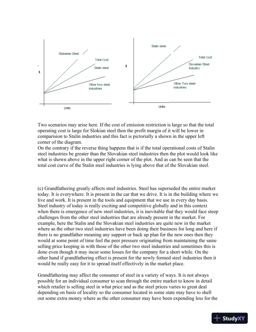 Economic Analysis Of Externalities, Cost Structures, And Market Outcomes In Steel And Water Supply Industries, page 5